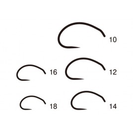 Крючок GAMAKATSU C12 BARBLESS №10/NS BLACK/25шт